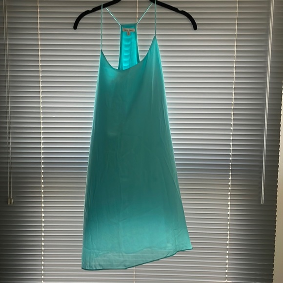 Naked Zebra Dresses Aqua Blue Naked Zebra Dress Poshmark